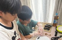 Special sushi rolls only available in Japan Making Experience