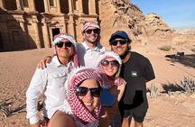 One Day Petra and Wadi Rum with Pick Up