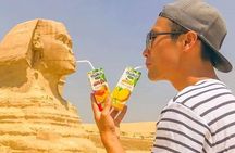 The Giza Pyramids, the Great Sphinx, and Local Lunch.