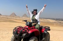 Giza Pyramids, Camel ride, Shopping with ATV Quad bike