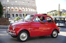Explore Rome with Fiat 500 Tour and Professional Photos 