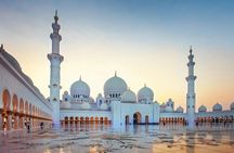 From Dubai Private BAPS Hindu Temple And Sheikh Zayed Mosque Tour