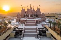 From Dubai Private BAPS Hindu Temple And Sheikh Zayed Mosque Tour