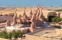 From Dubai Private BAPS Hindu Temple And Sheikh Zayed Mosque Tour