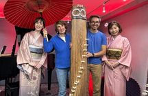 Traditional Japanese Music show & Experience Tour in Osaka