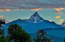 Luminous Sarangkot: A Breathtaking View of the Himalayas"