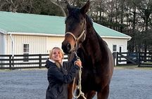 Horseback Riding Through Scenic Park in Brookeville 