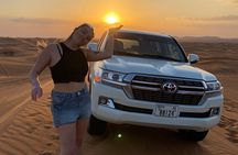  Private RedDune Safari with camel Riding,BBQ dinner &Live Shows