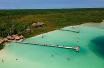 Kaan Luum Lagoon, Paradise Beach and Swim in 2 Tulum Cenotes