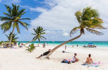 Kaan Luum Lagoon, Paradise Beach and Swim in 2 Tulum Cenotes