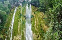 Samaná, Cayo Lemon Waterfall from Punta Cana