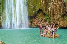 Samaná, Cayo Lemon Waterfall from Punta Cana
