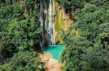 Samaná, Cayo Lemon Waterfall from Punta Cana