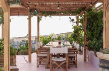 Santorini Sightseeing Tour and Farm Lunch Experience