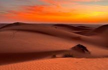 Private sunset trip in Wahiba Sands desert with dinner
