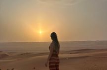 Private sunset trip in Wahiba Sands desert with dinner