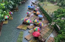 Bamboo rafting 