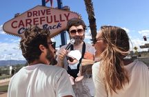 Movie Themed Wedding or Vow Renewal at Las Vegas Sign