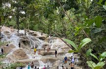 Dunn River Falls and Bamboo River Rafting in Ocho Rios Jamaica.