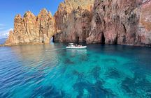 From Sagone/Cargèse: Coves of Piana sea cave Snorkeling