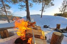 Ice Fishing Tour from Saariselkä/Inari to Lake Inari