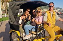 Nice tour by electric bike taxi for 4 people