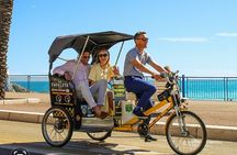 Nice tour by electric bike taxi for 4 people