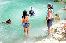 Blue Hole and Bamboo Rafting from Runaway Bay