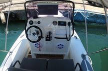 Self Drive Boat Hire in Latchi with transfer option from Paphos 