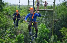 Sky Trail: Sky Bike, Tarzania, Bungee Swing & Zip Line with lunch