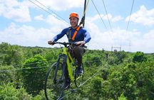 Sky Trail: Sky Bike, Tarzania, Bungee Swing & Zip Line with lunch