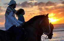 Horseback riding at sunset (2 hours)