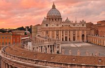 Rome: 3 Papal Basilicas & Holy Stairs Tour with Minivan Transfers