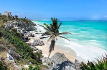 Tulum Express Private Tour with Museum and Beach. Half a day 