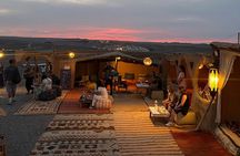 Agafay Desert Camel riding with sunset and dinner and berber show