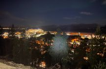 Exploring breathtaking panoramic landscape of Alta