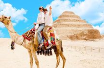 Giza Pyramids Memphis City and Saqqara Pyramid Day tour