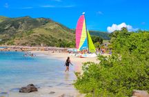Snorkeling, Swimming, and Hiking in Pinel Island