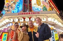 [1 Group Only Tour] Explore Osaka Hidden Food Nights for Family