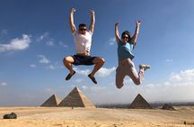 Giza Pyramids Private Tour ATV, Camel Ride, Lunch & Dinner Cruise