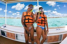 From Tulum Isla Mujeres Catamaran Food and Bar
