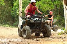 Cancun Adrenaline Day for Cenote Zipline and ATV