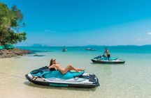 4 Hours and 50km Jet Ski Tour to 6 Phuket Islands 