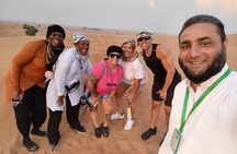 Dubai Desert Safari Camel Ride Sunset Photography and BBQ Dinner 