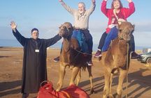 Tangier Luxury Tour Private Guide Plush Van and Camel Bliss