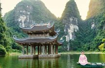 From Ha Noi: Ninh Binh Hoa Lu Tam Coc or Trang An Mua Cave