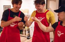 Osaka Cooking Class and Sake Tasting with Local Supermarket Visit