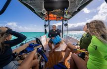 Snorkeling in Tahiti Lagooon: guided educational Boat Tour