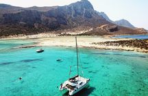 Balos & Gramvousa Luxury Catamaran Sailing Cruise from Kissamos