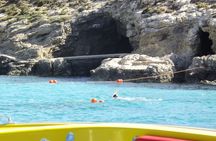Private Speedboat 3hrs around Comino Crystal & Blue Lagoon Caves